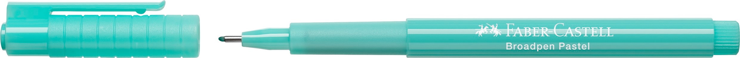 FABER-CASTELL Feutre Broadpen 1554 0.8mm 155457 turquoise pastel