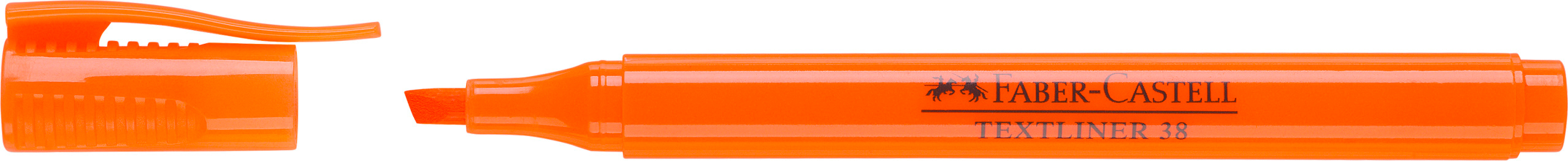 FABER-CASTELL Textmarker 38 1-4mm 157715 orange orange