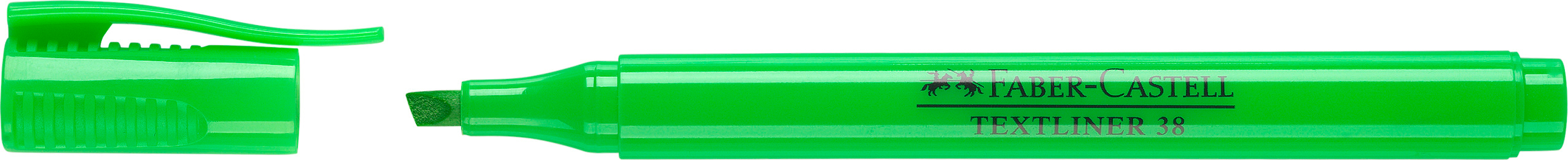 FABER-CASTELL Textmarker 38 1-4mm 157763 vert vert