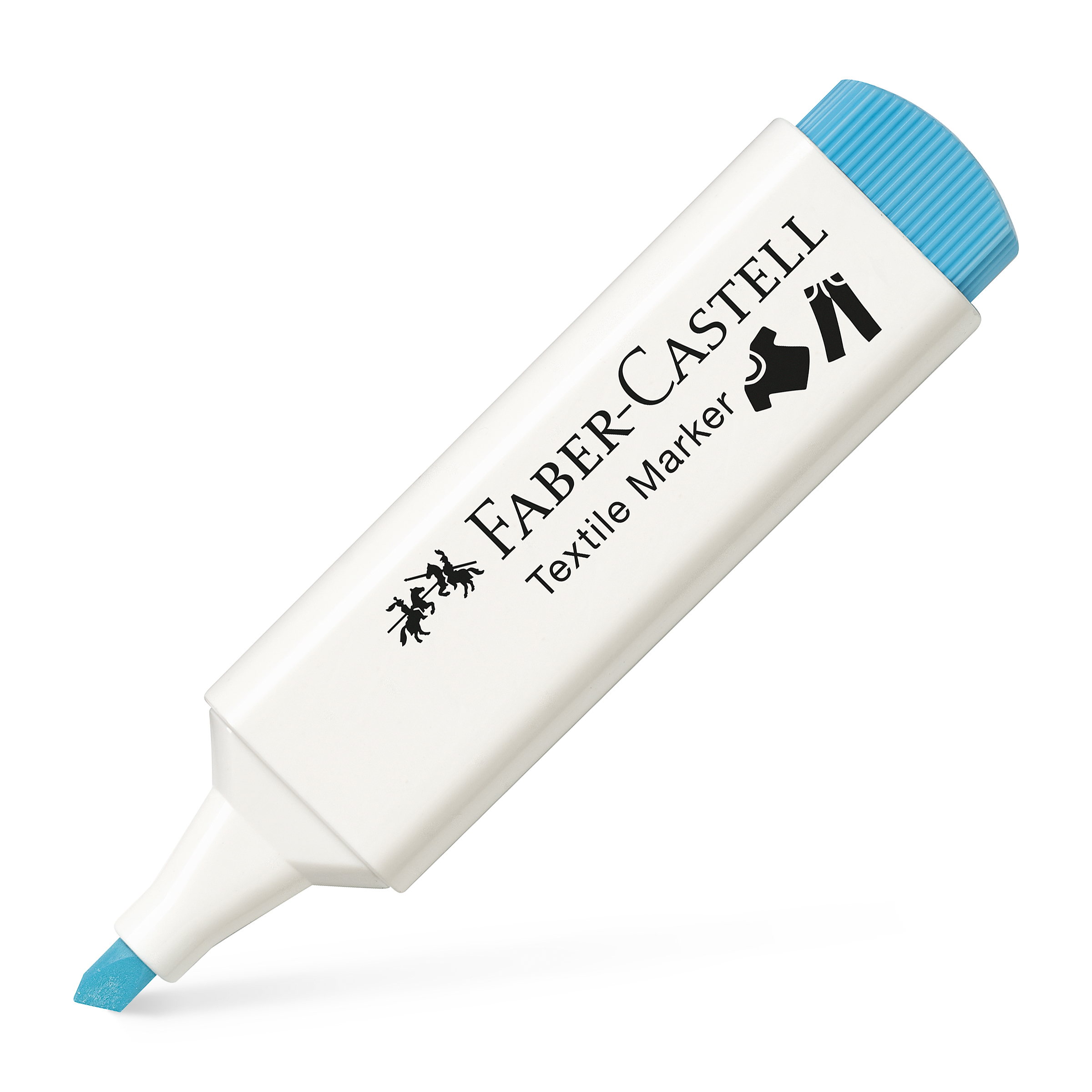 FABER-CASTELL Marqueurs textiles 1.2-5mm 159527 baby blue