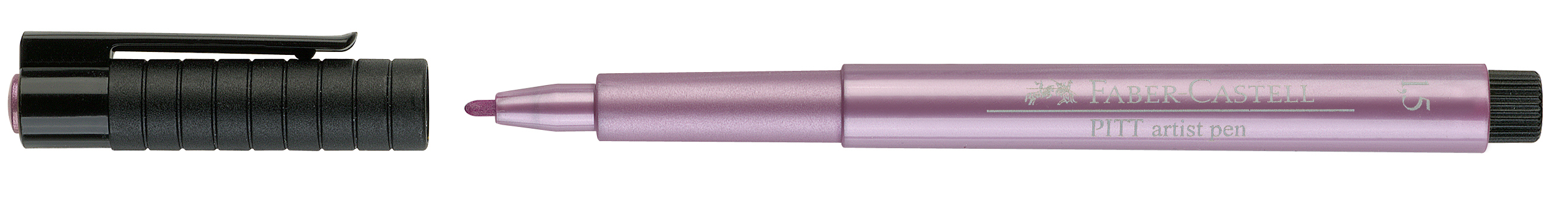 FABER-CASTELL Pitt Artist Pen 1,5mm 167390 rubin-metallic