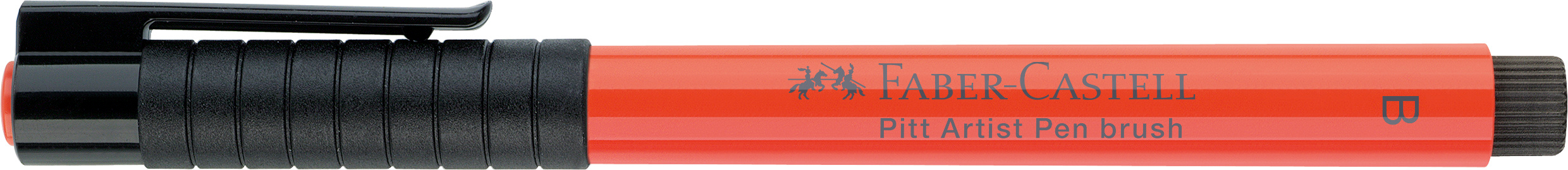 FABER-CASTELL Pitt Artist Pen Brush 2.5mm 167418 scarlet red