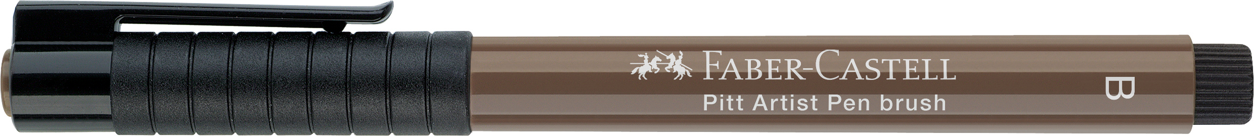 FABER-CASTELL Pitt Artist Pen Brush 2.5mm 167477 walnut brown