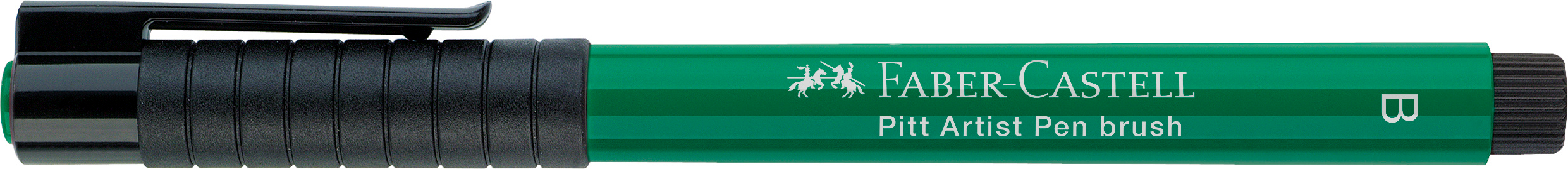 FABER-CASTELL Pitt Artist Pen Brush 2.5mm 167478 dark phthalo green