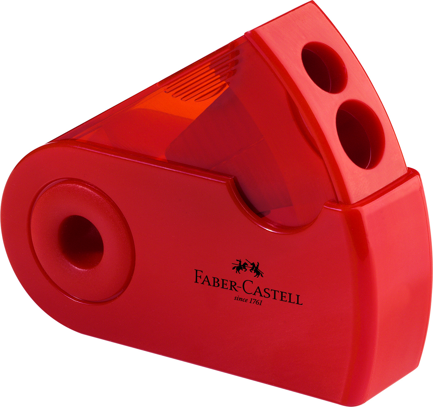 FABER-CASTELL Taille-crayon SLEEVE 182701 rouge/bleu