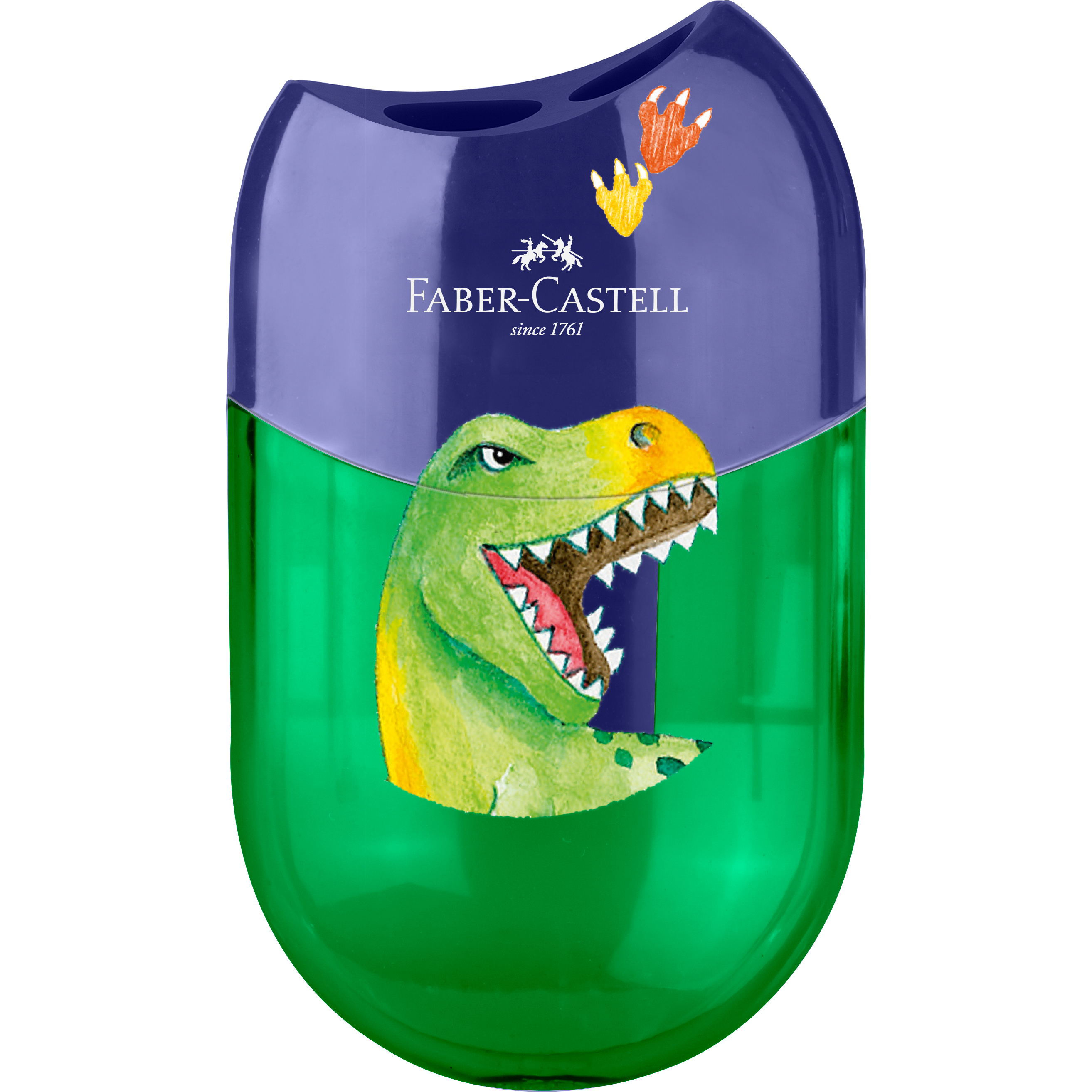 photo FABER-CASTELL Taille-crayon double 183552 Dino