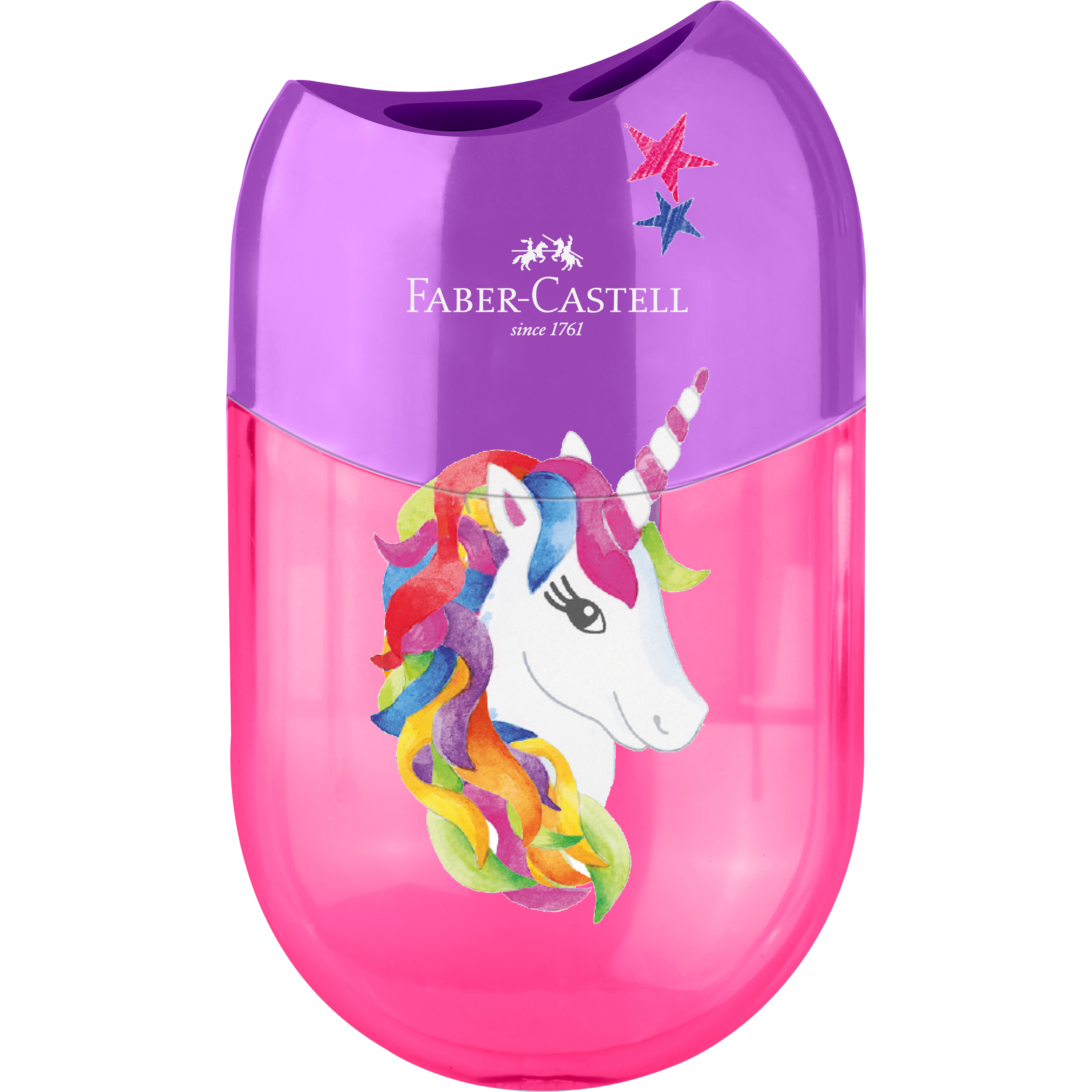 photo FABER-CASTELL Taille-crayon double 183553 Licorne