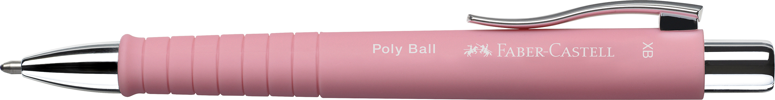 FABER-CASTELL Stylo à bille Poly Ball XB 241127 rosé