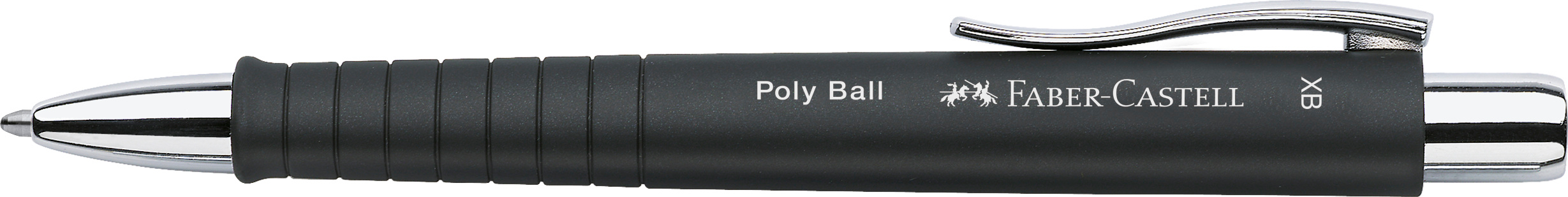 FABER-CASTELL Kugelschreiber Poly Ball XB schwarz<br>