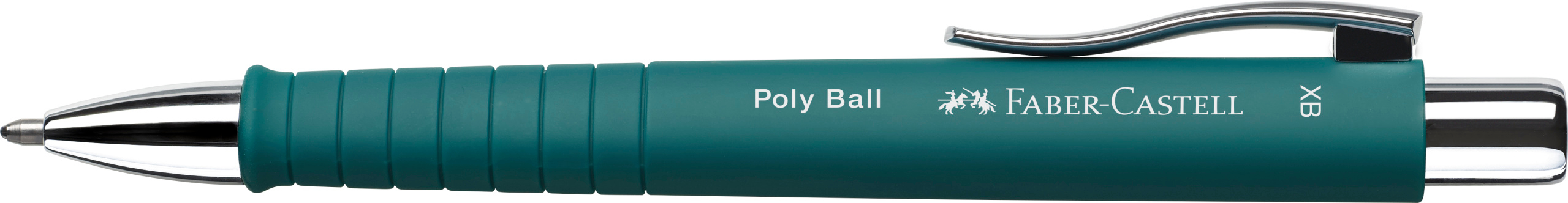 FABER-CASTELL Stylo à bille Poly Ball XB 241167 emerald