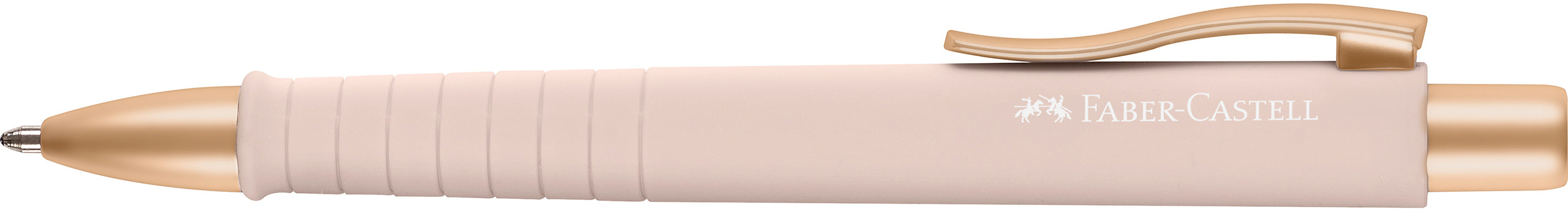 FABER-CASTELL Stylo à bille Poly Ball XB 241187 Urban pale rose