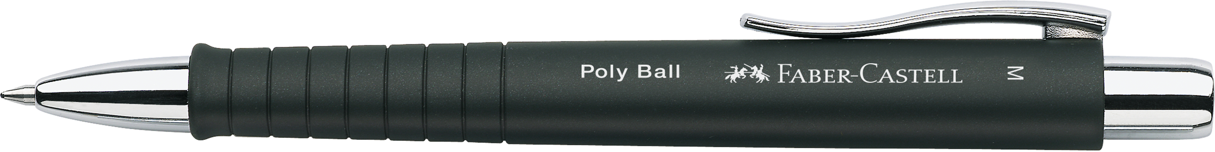 FABER-CASTELL Stylo bille POLY BALL 0.5mm 241199 noir noir