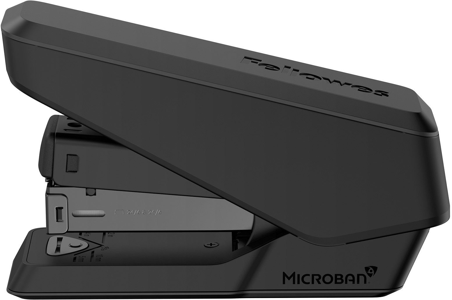 photo FELLOWES Agrafeuse EasyPress LX840 5012901 Microban, noir 25 feuilles