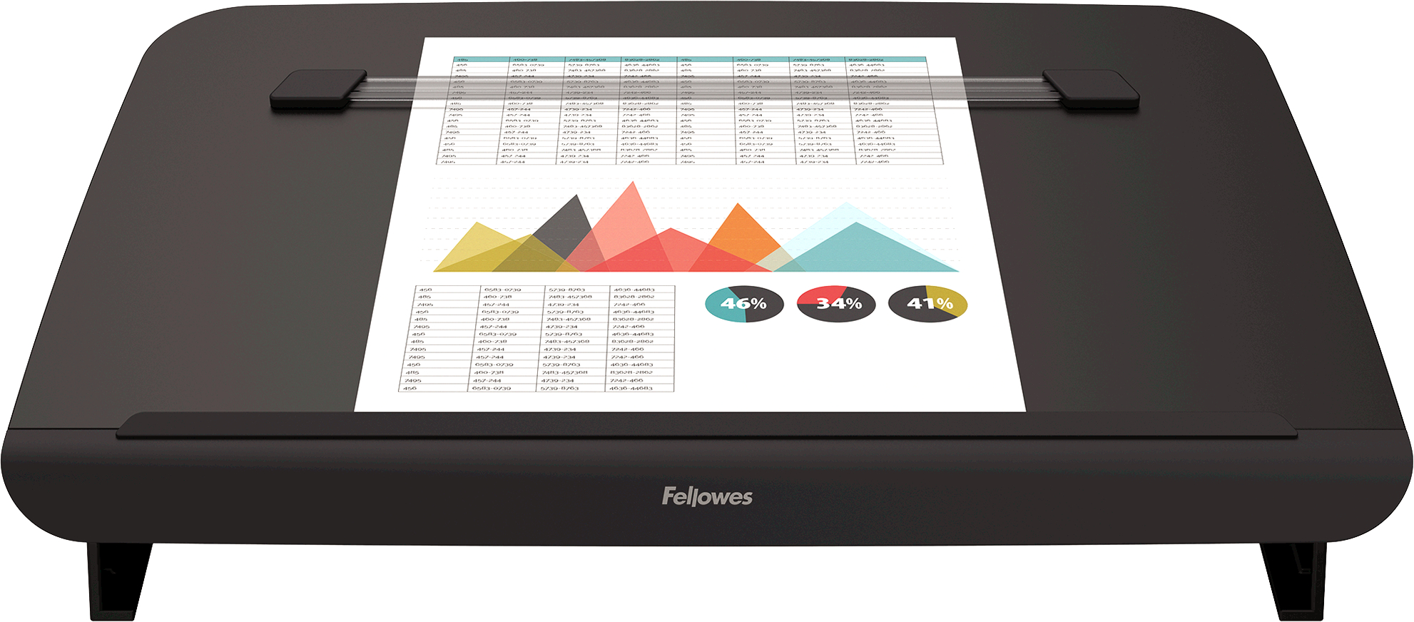 photo FELLOWES Porte-documents Hana 8055701 noir