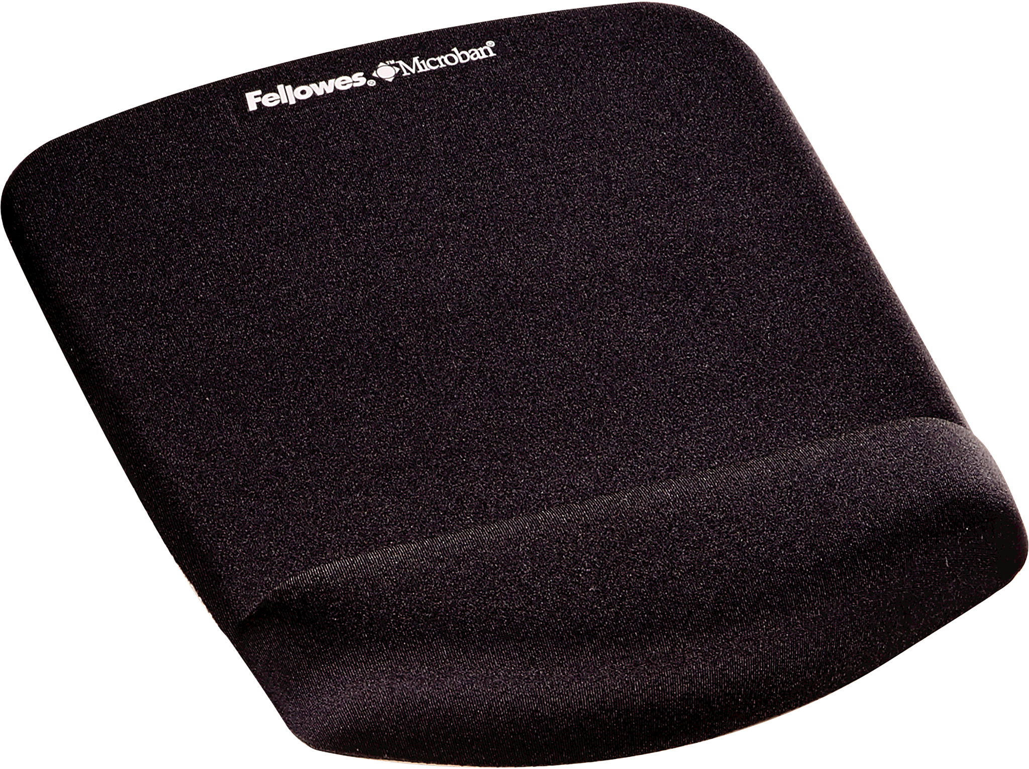 FELLOWES Tapis de souris Plushtouch 9252003 noir, avec repose-poignets