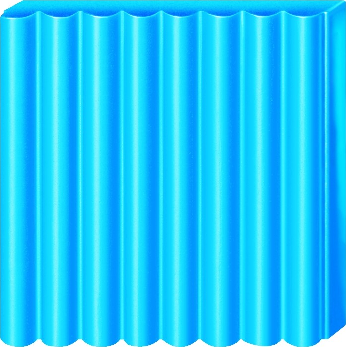 FIMO Pâte à modeler Effect 57g 8020-374 bleu translucent