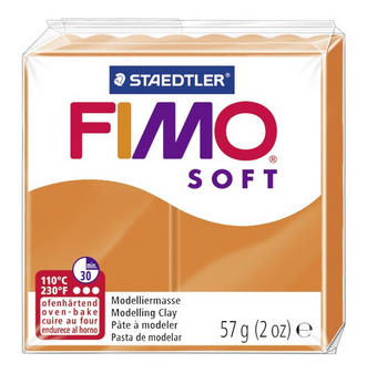 FIMO Pâte à modeler Soft 57g 8020-42 mandarine