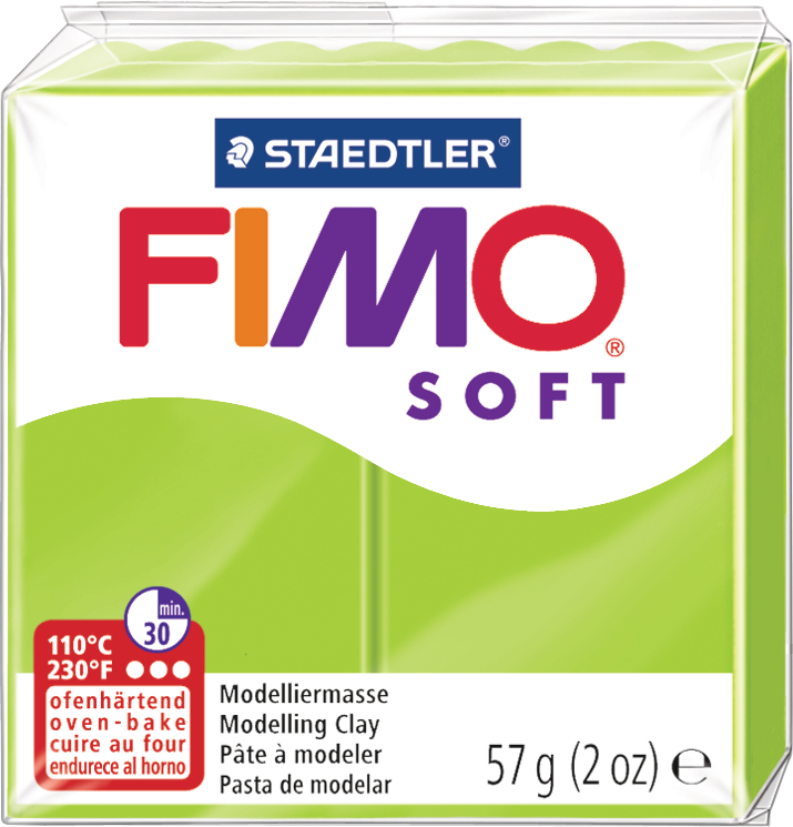 FIMO Knete Soft 57g 8020-50 grün