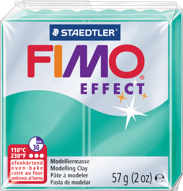 FIMO Pâte à modeler Effect 57g 8020-504 vert