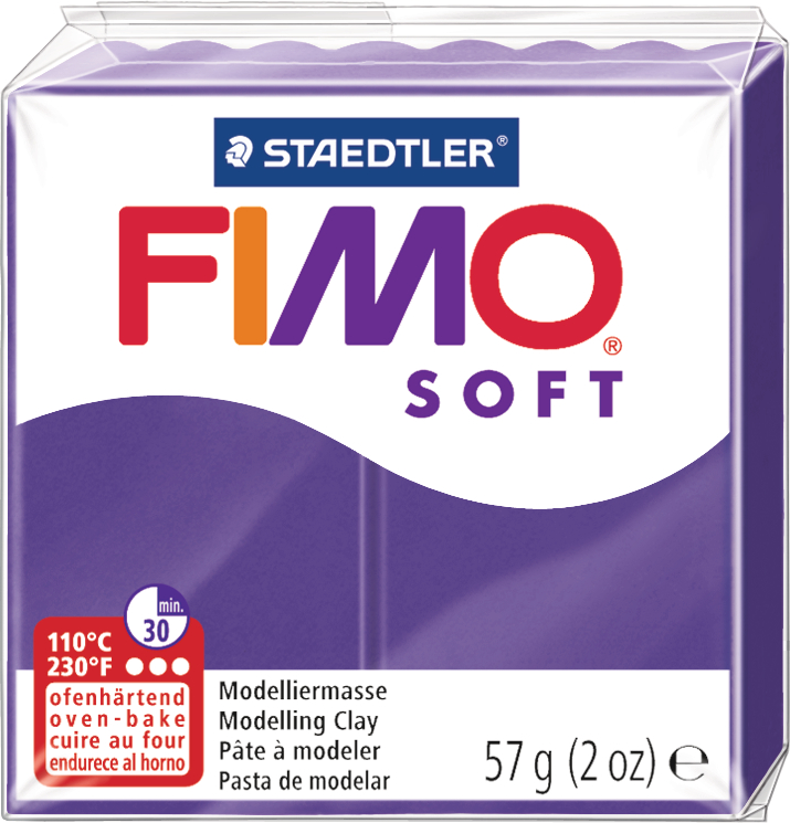 FIMO Pâte à modeler Soft 57g 8020-61 violet