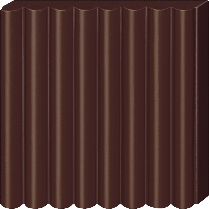 FIMO Pâte à modeler Soft 57g 8020-75 chocolat chocolat