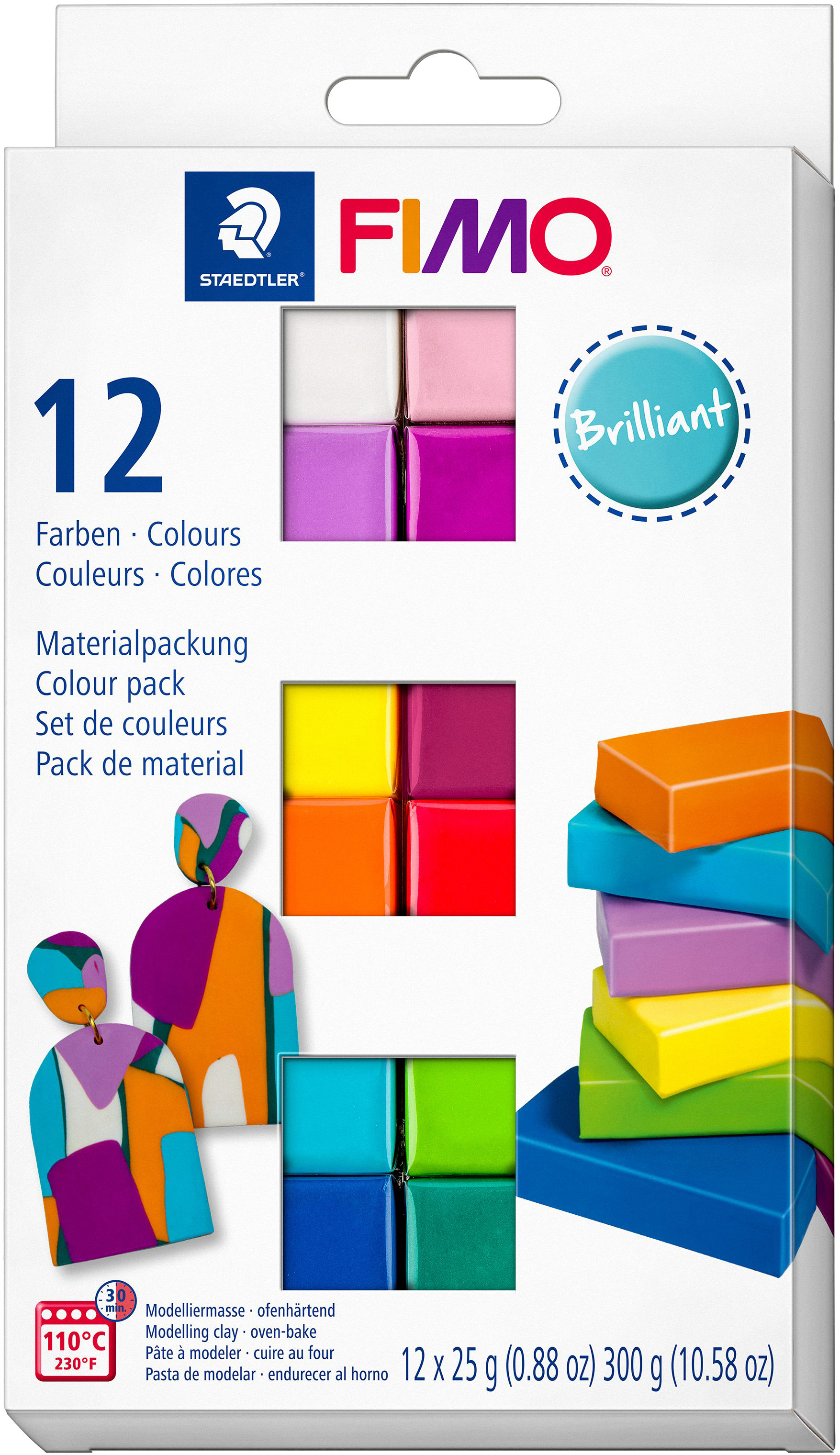 photo FIMO Set de modelage soft 12x25g 8023C12-2 Brilliant