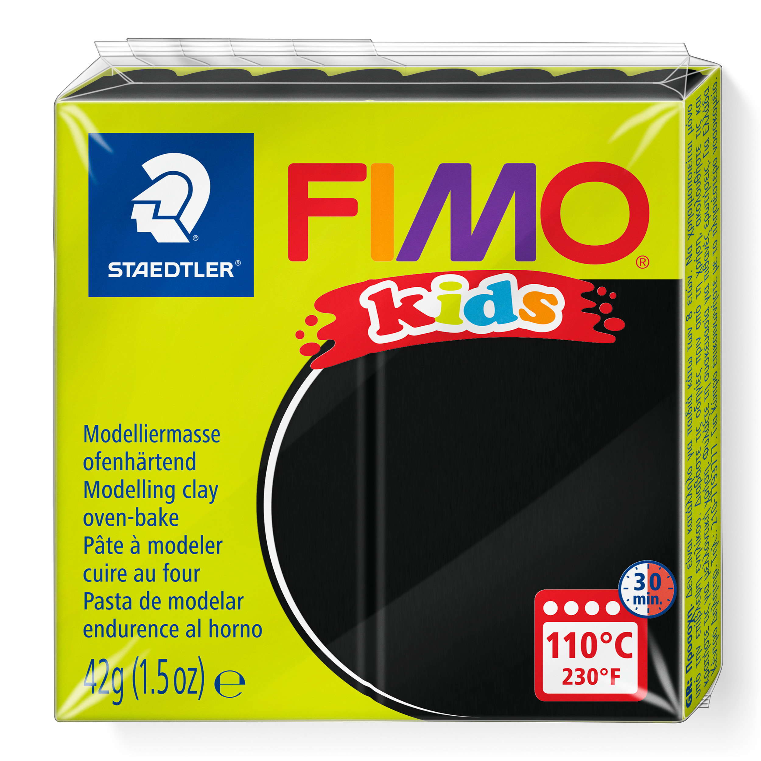 FIMO Pâte à modeler 8030-9 noir