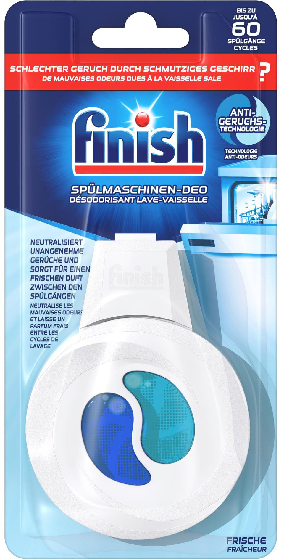 FINISH Spülmaschinenpflege Deo 3048418 Geruchsstop