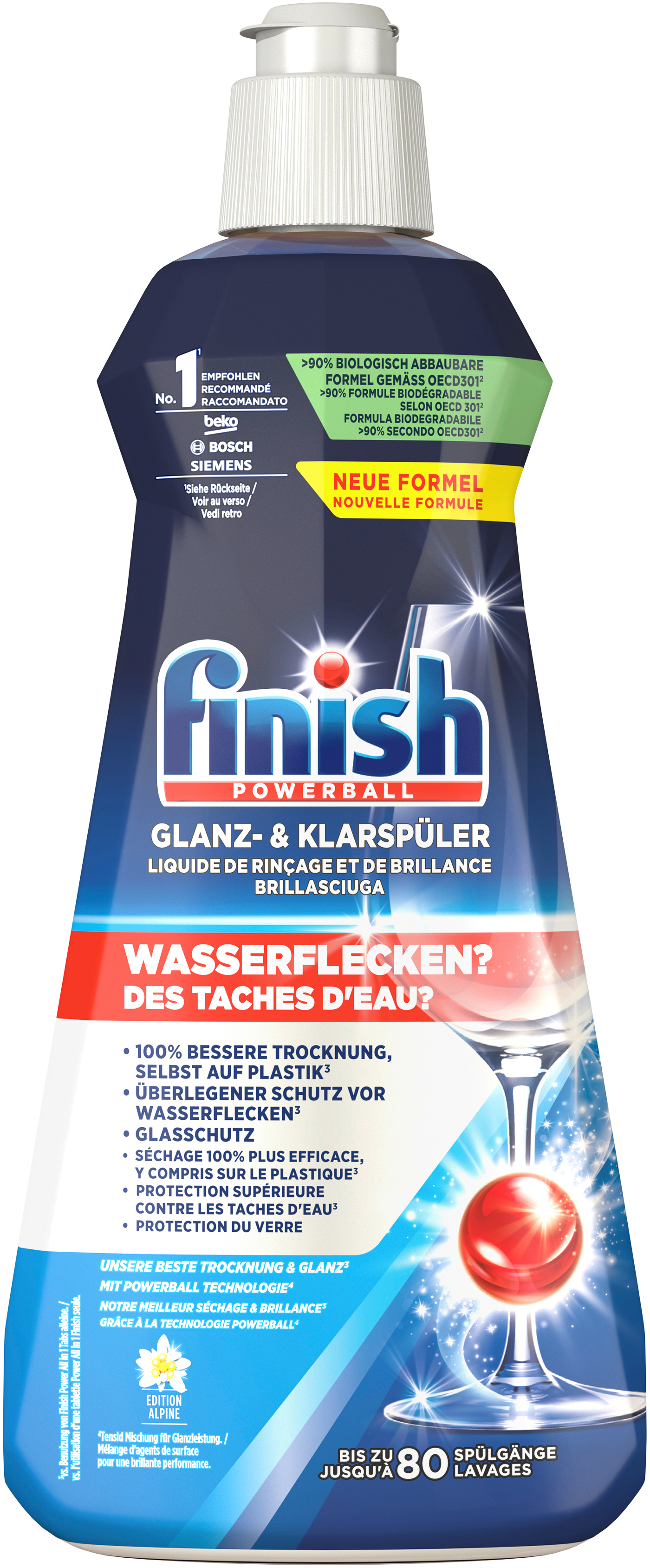 FINISH Produit brillant et rinçage 3247318 regular 400ml regular 400ml
