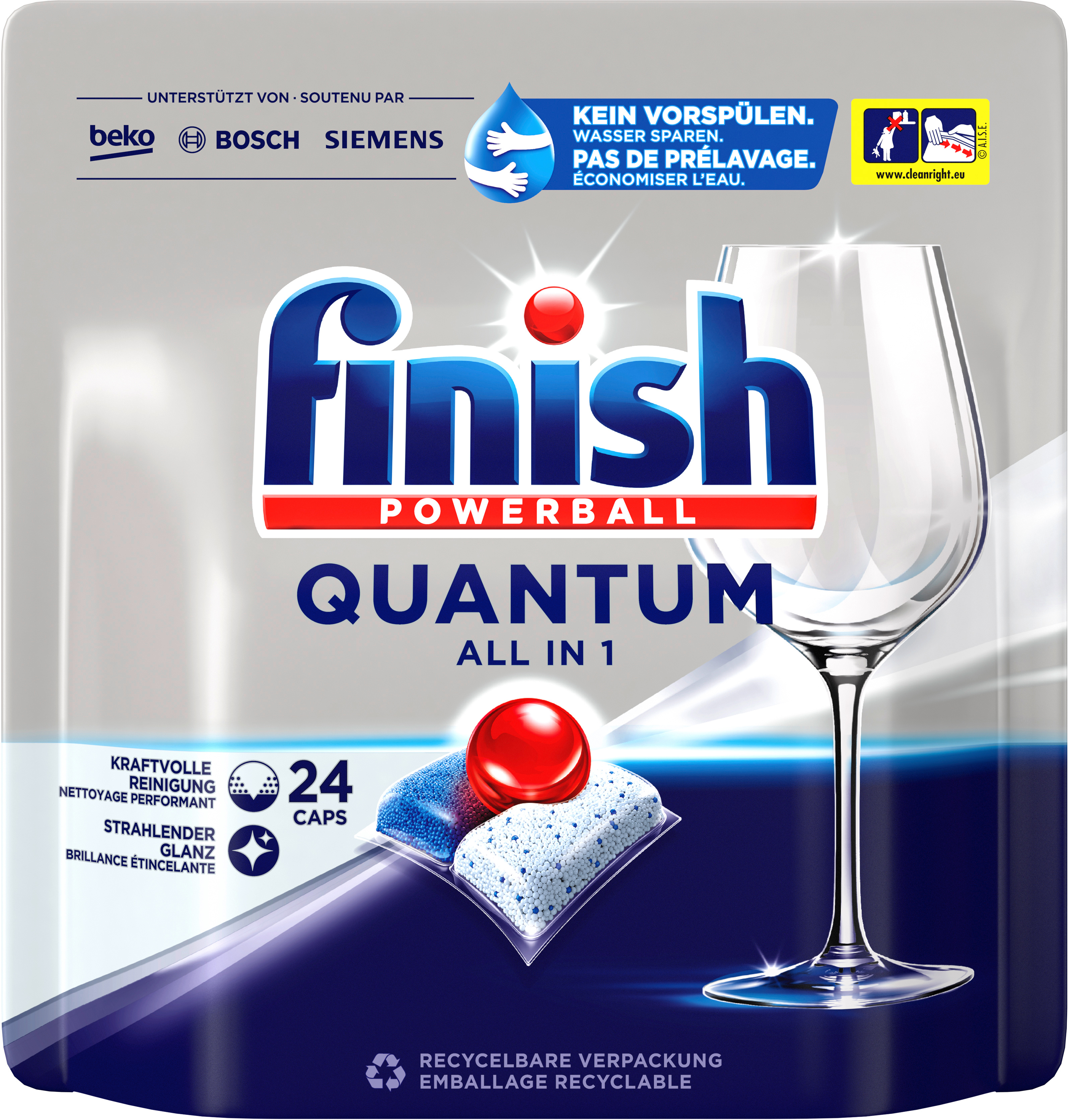 FINISH Quantum All-in-1 3247915 regular 24 Caps