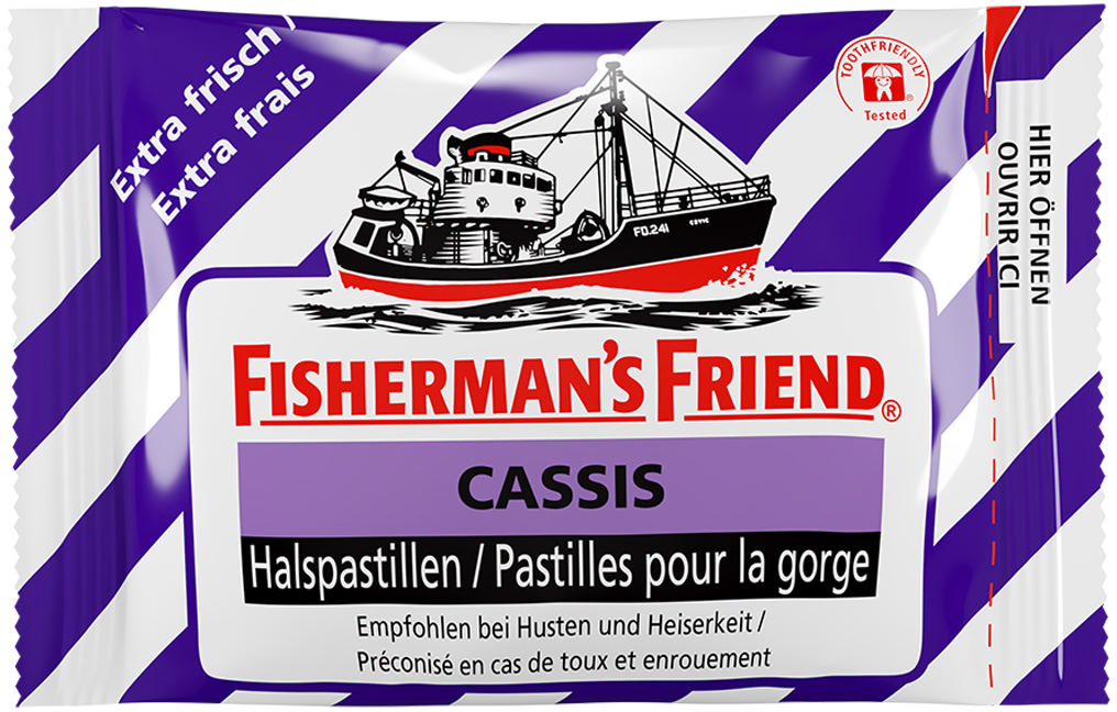 FISHERMAN'S FRIEND Cassis 2374 24x25g 24x25g