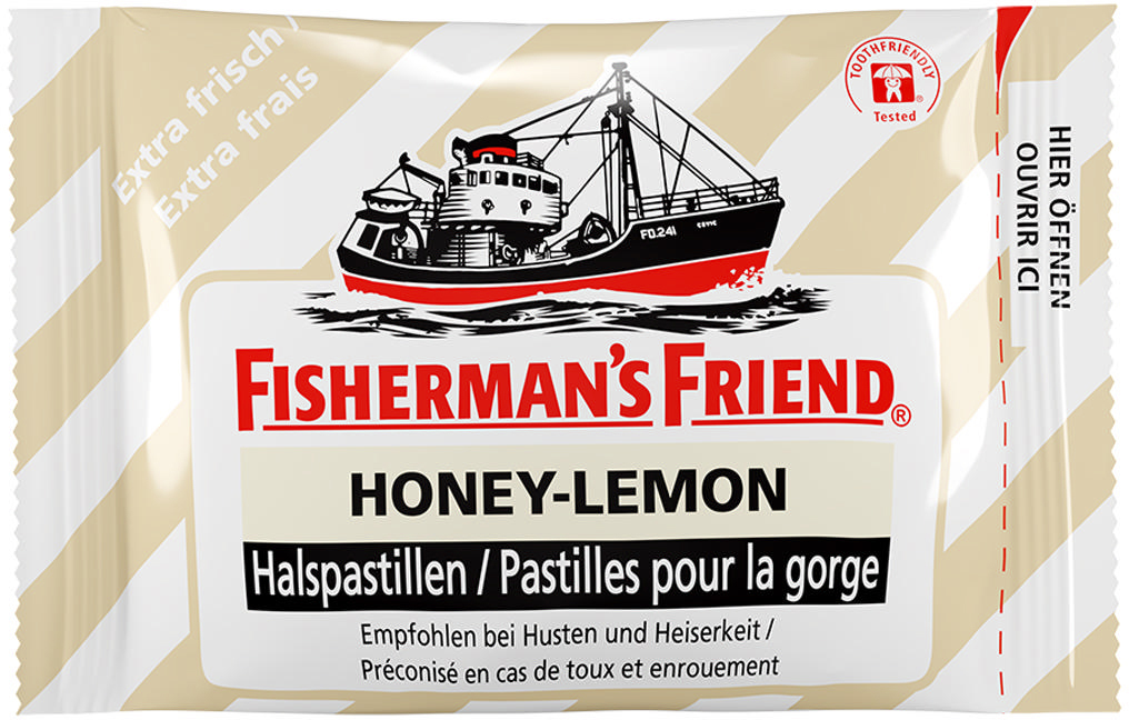 FISHERMAN'S FRIEND Honey & Lemon 4187 24x25g