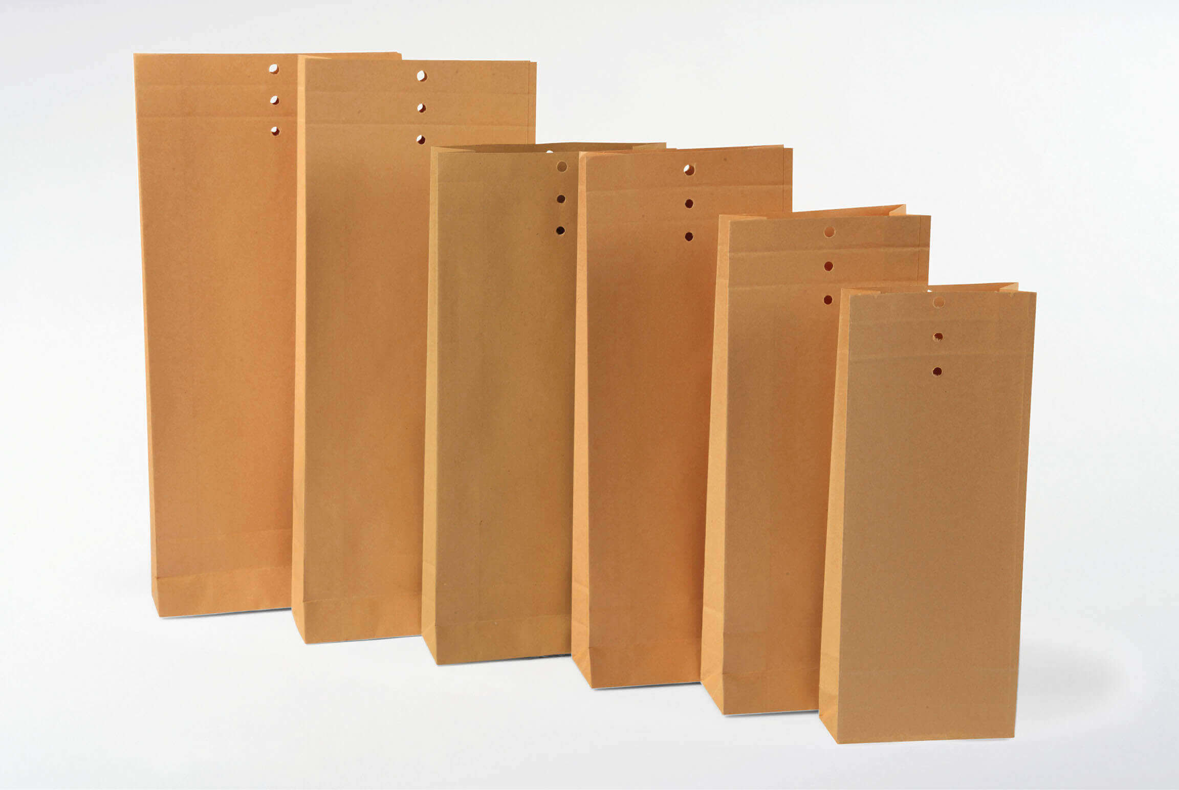 FLEXIPAK Poche à comp. papier Kraft 2FHMFB00006 brun, 160x50x345mm 250 pcs.