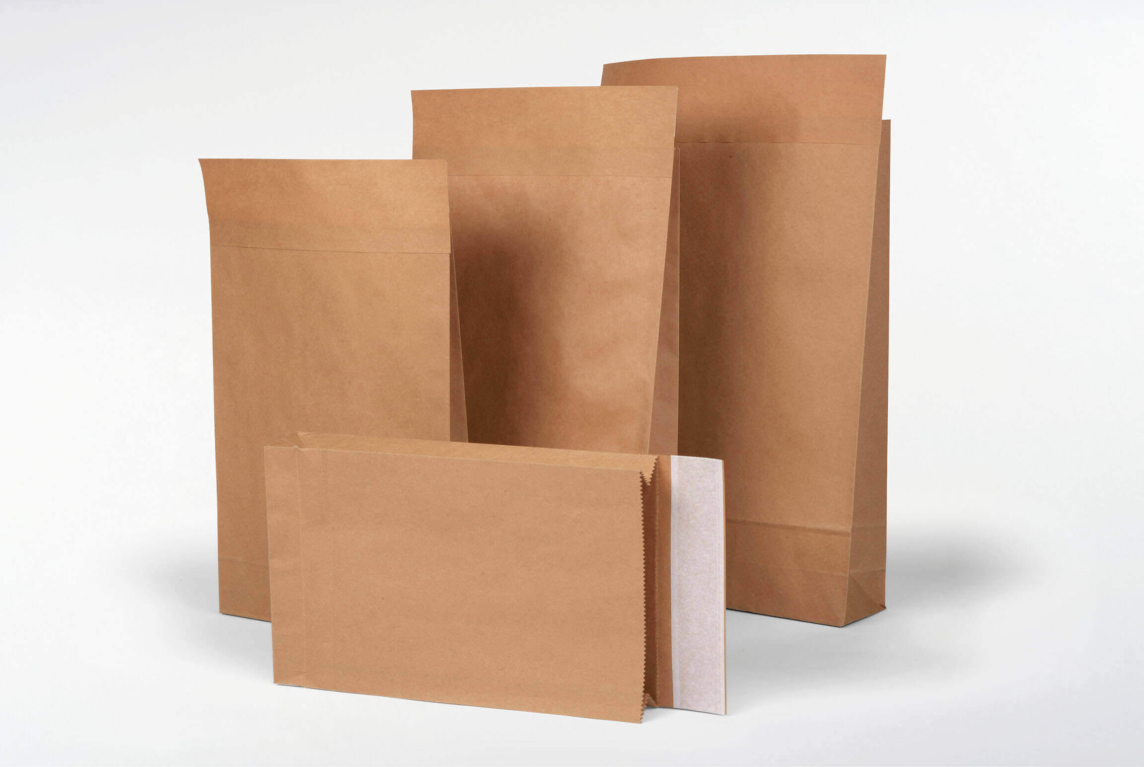 photo FLEXIPAK Poche à comp. papier Kraft SK 2FVMF000504 brun, 300x80x430mm 200 pcs.