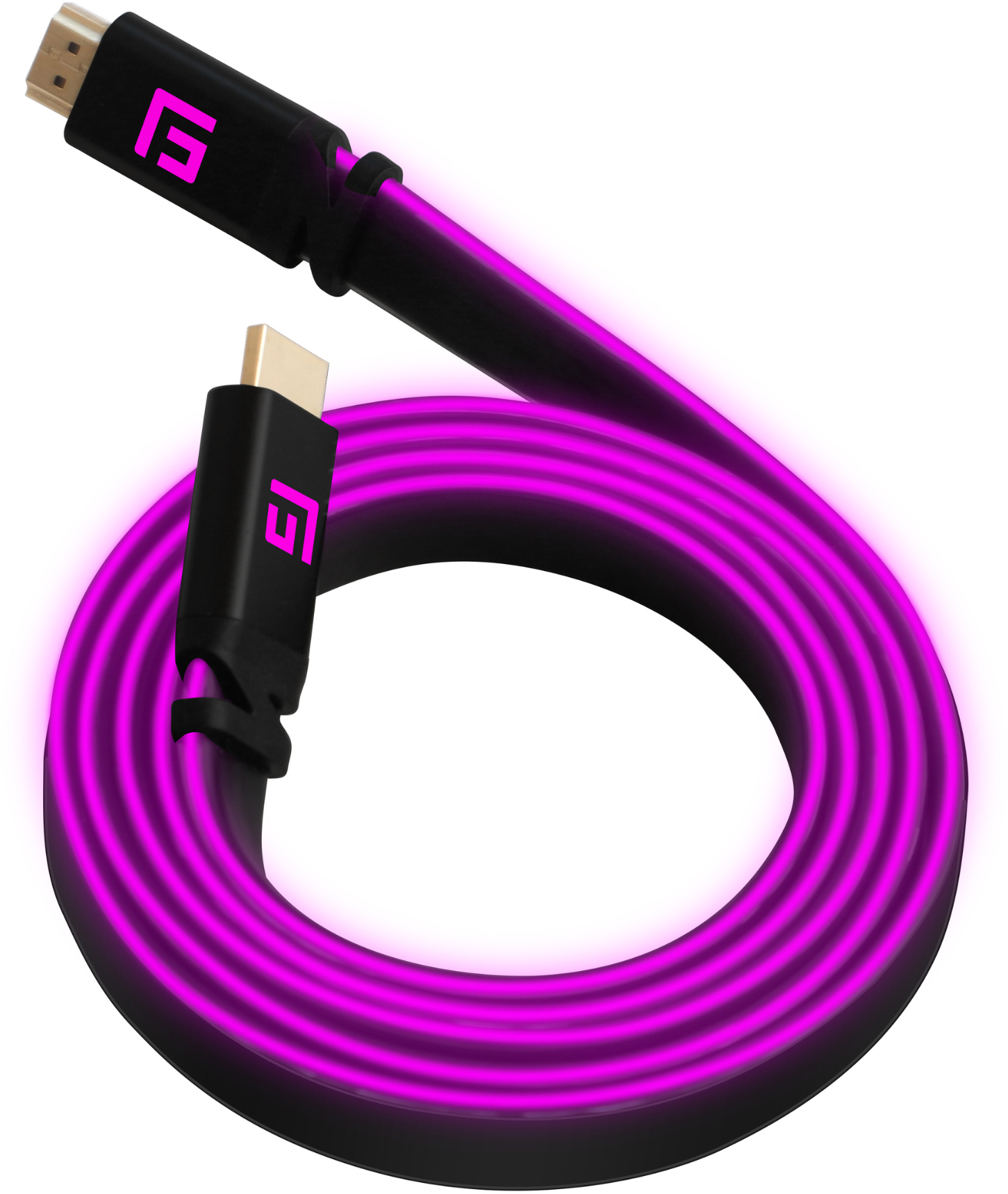 photo FLOAT GRIP High-Speed LED HDMI Cable FG-HDMILED-300-PINK 3M, v2.1 Pink