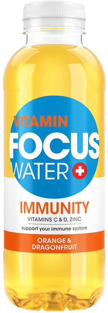 photo FOCUS Immunity Orange-Dragonfruit 2543 50 cl, 12 pcs.