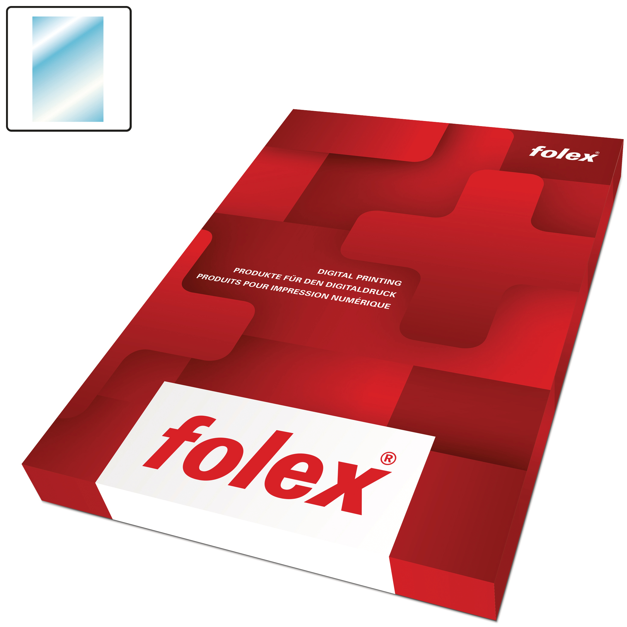 FOLEX Folie A4 Farblaser 125my<br>