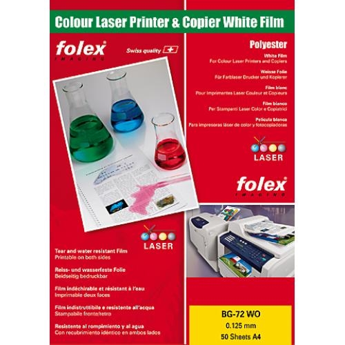 FOLEX Laser Film BG-72 WO A4 29729.125.44 50 films