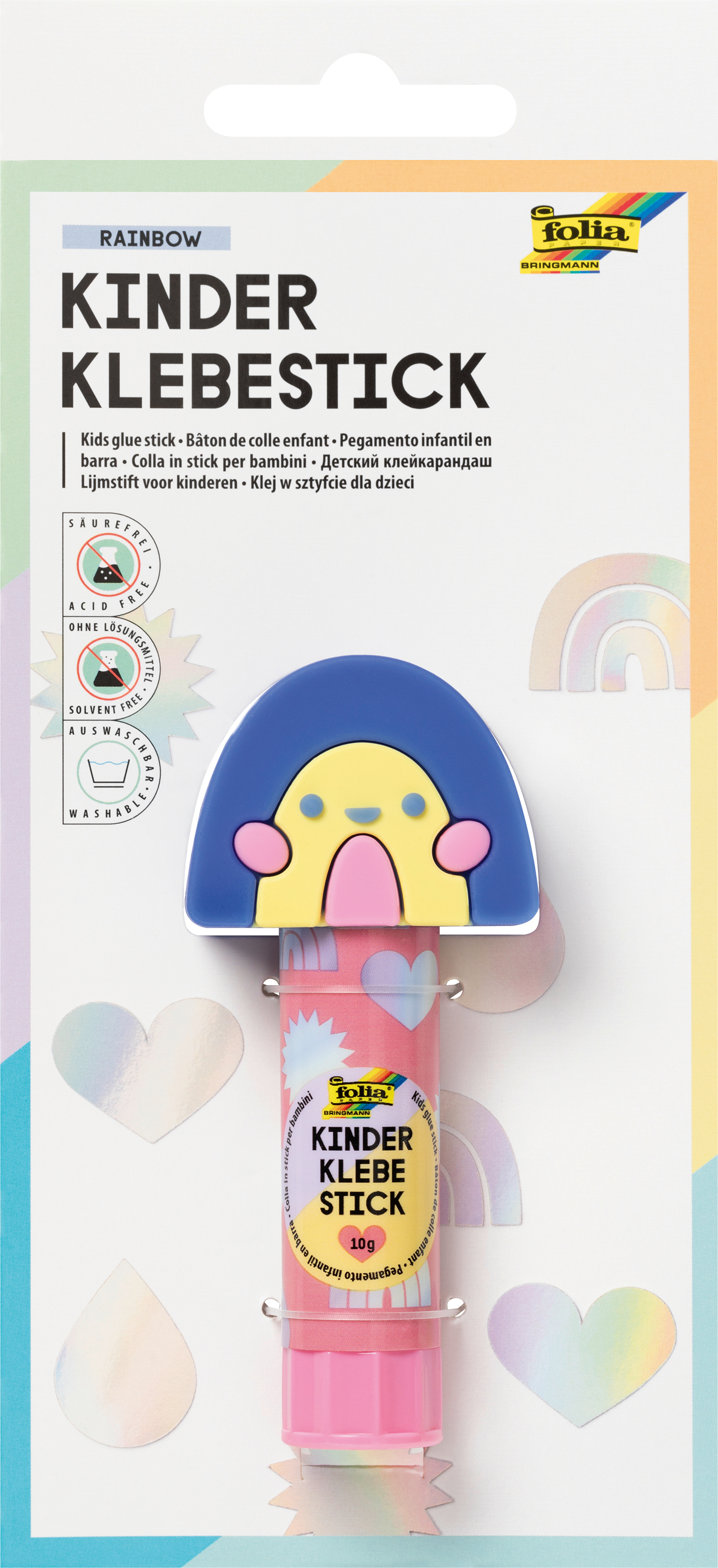 photo FOLIA Bâton de colle 10g 2412 Kids Rainbow