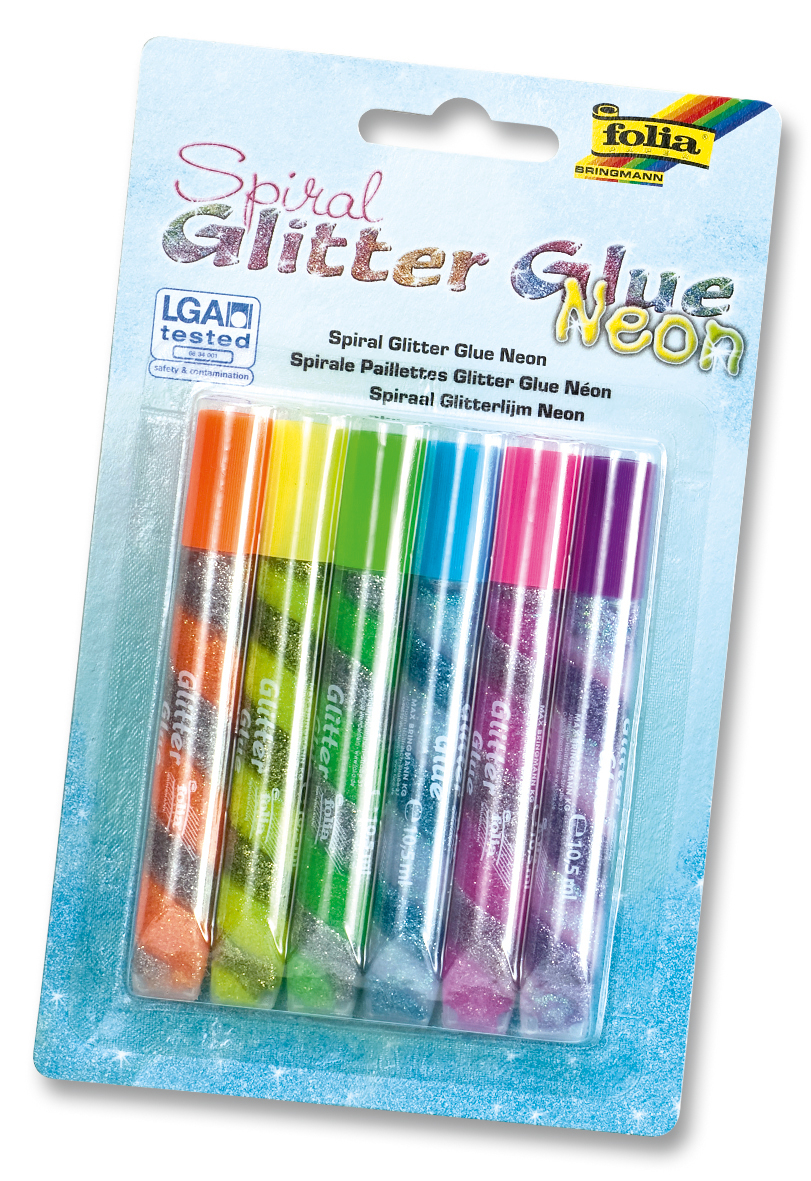 FOLIA Glitter-Glue 576 neon