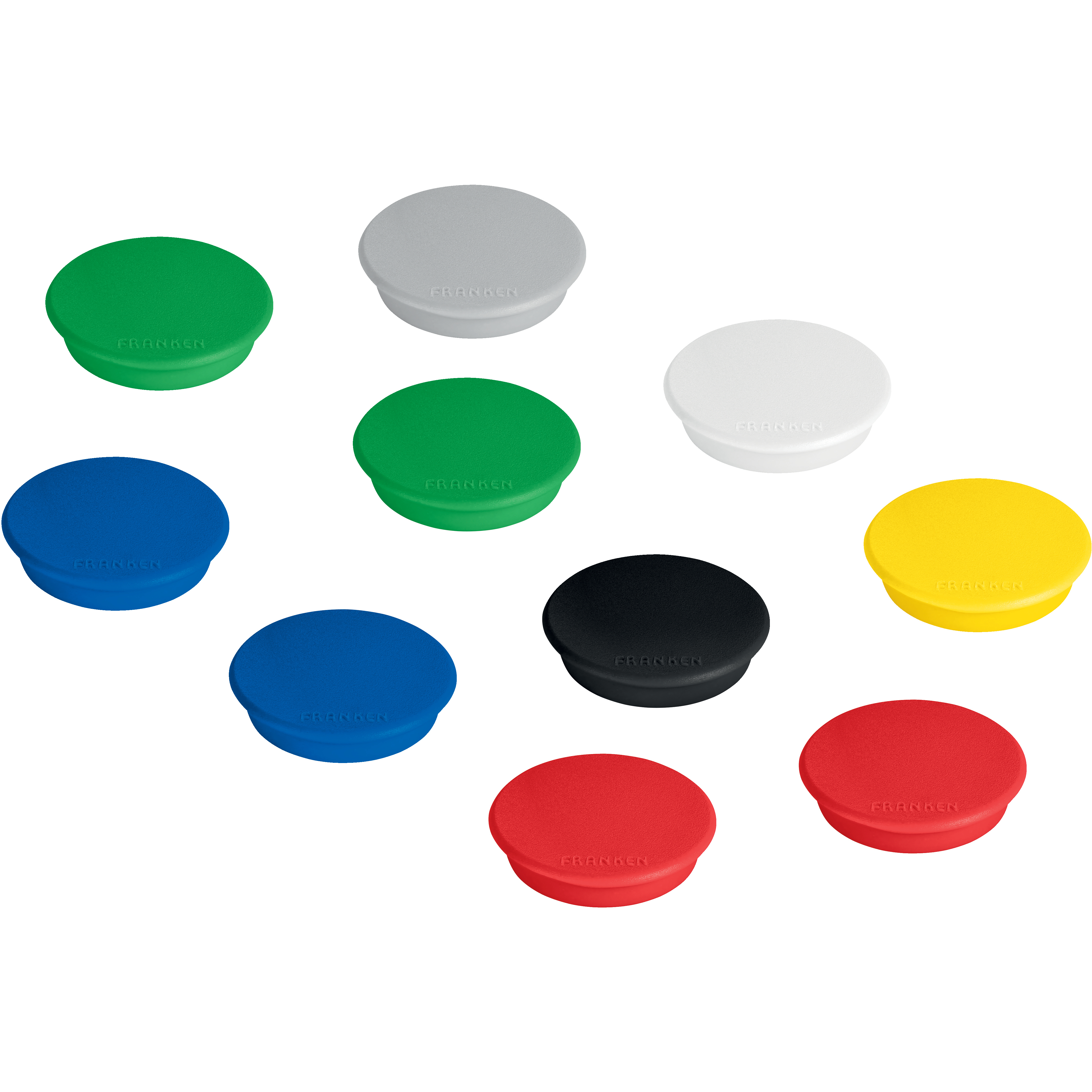 photo FRANKEN Aimants 24mm HM20 99 assorti 10 pcs.