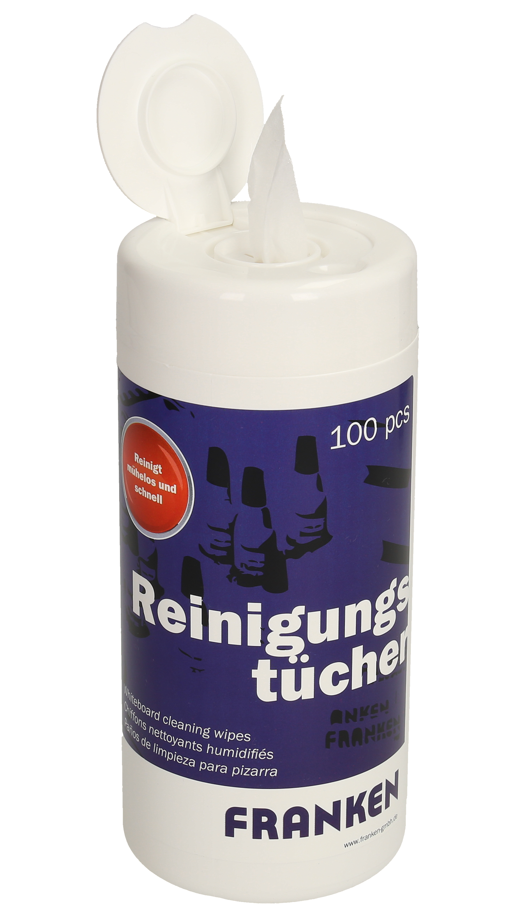 photo FRANKEN Lingettes nettoyantes Z1920 Whiteboard 100 pcs.