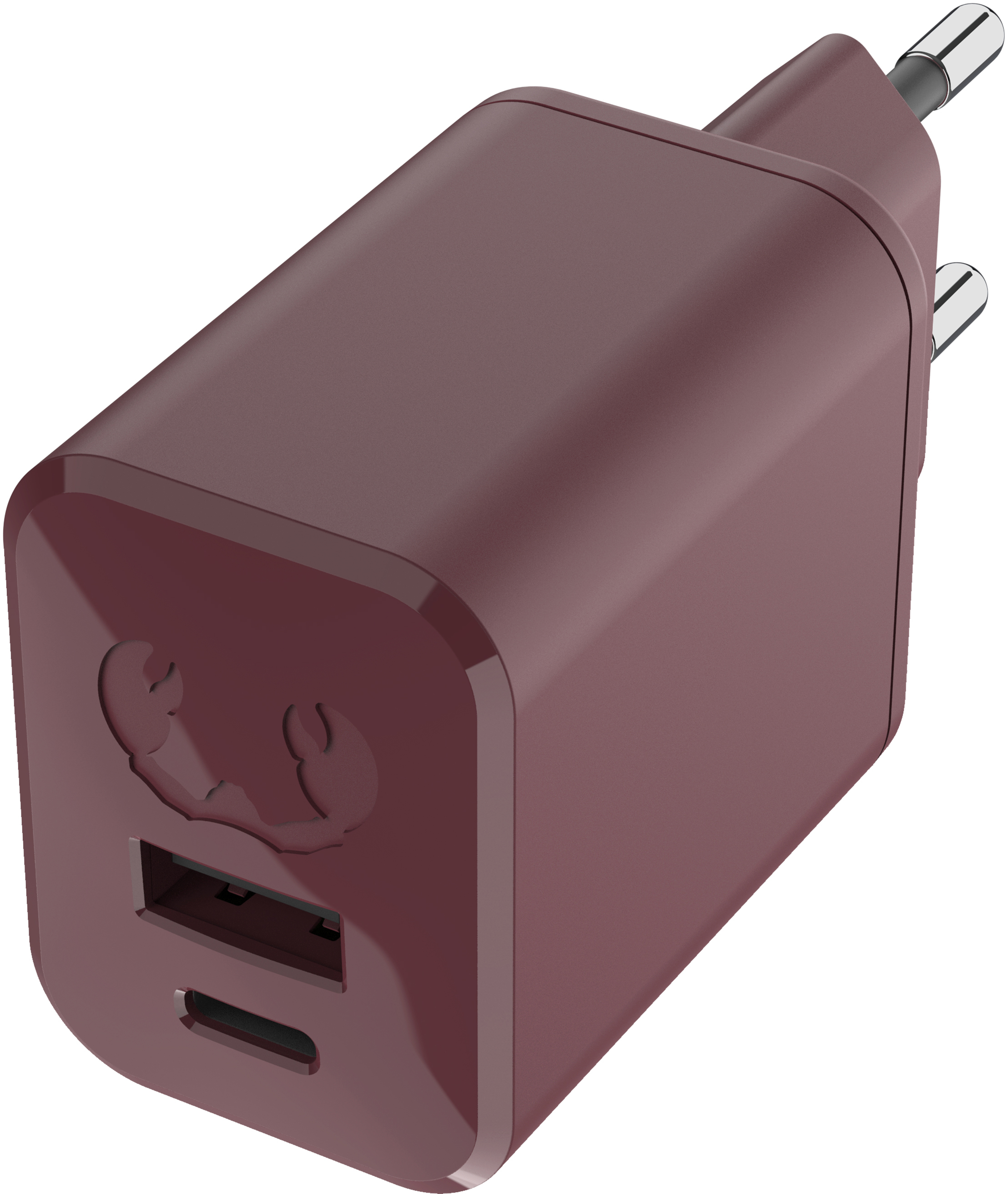FRESH'N REBEL Mini Charger USB-C + A PD 2WC45DM Deep Mauve 45W