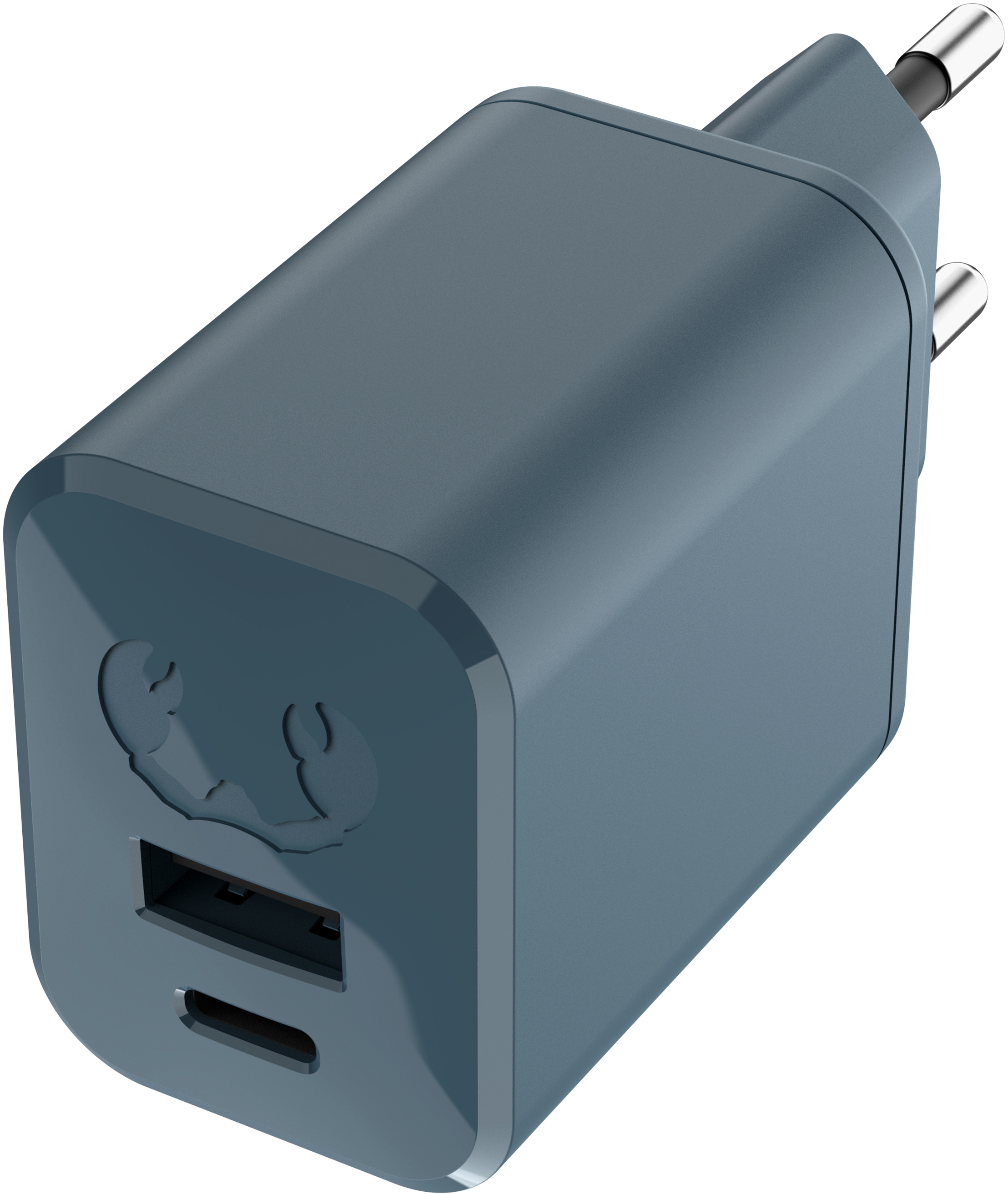 FRESH'N REBEL Mini Charger USB-C + A PD 2WC45DV Dive Blue 45W