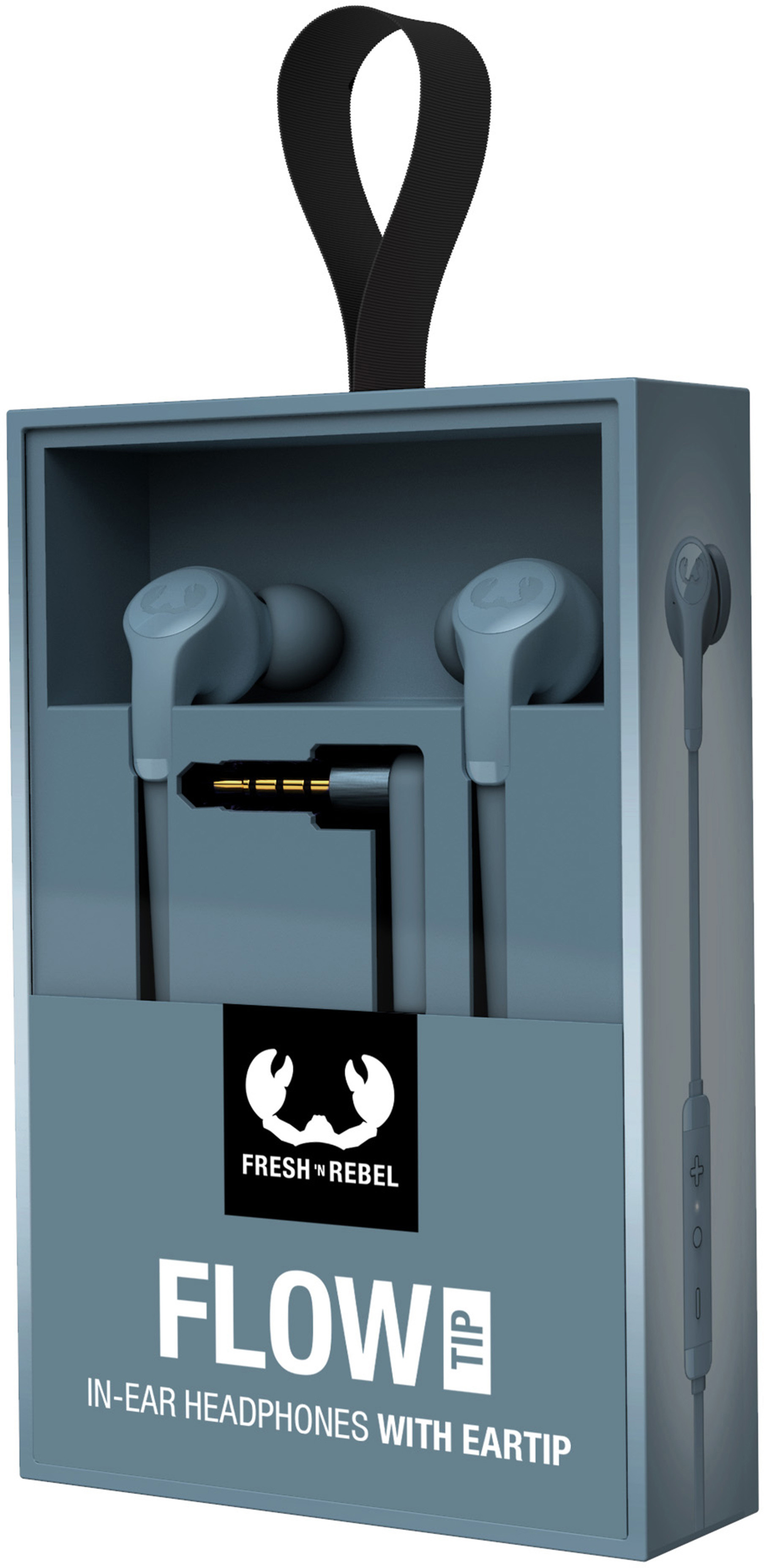 FRESH'N REBEL Flow Tip In-ear Headphones 3EP1100DV Dive Blue