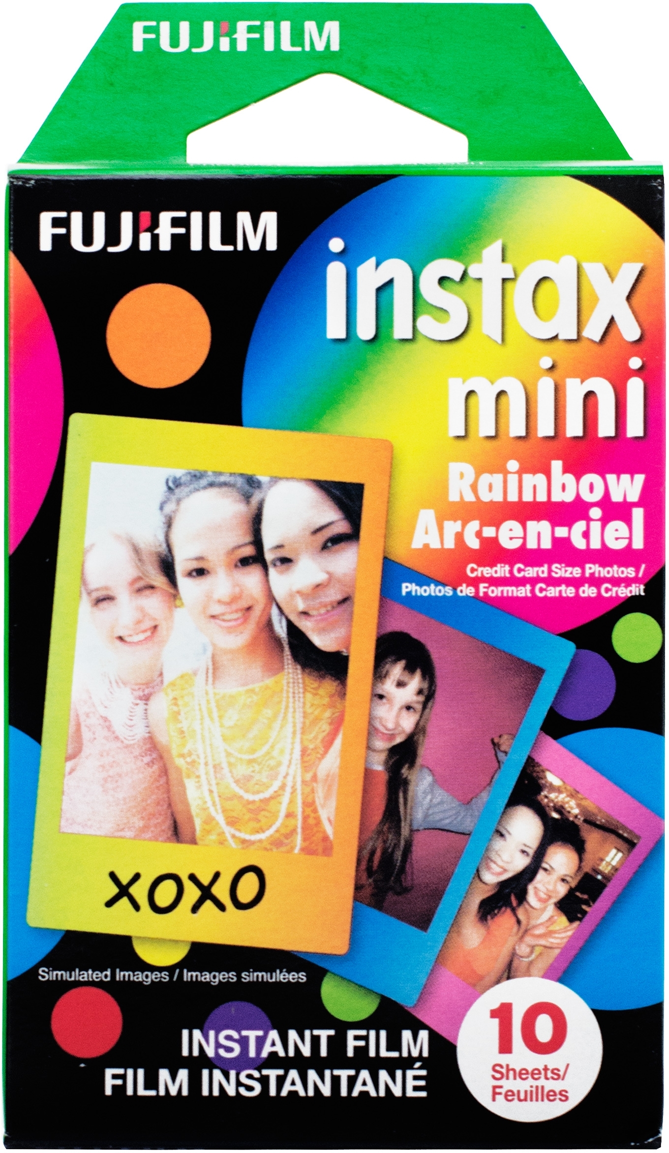FUJI Rainbow 51162486 Instax Mini 10 feuille
