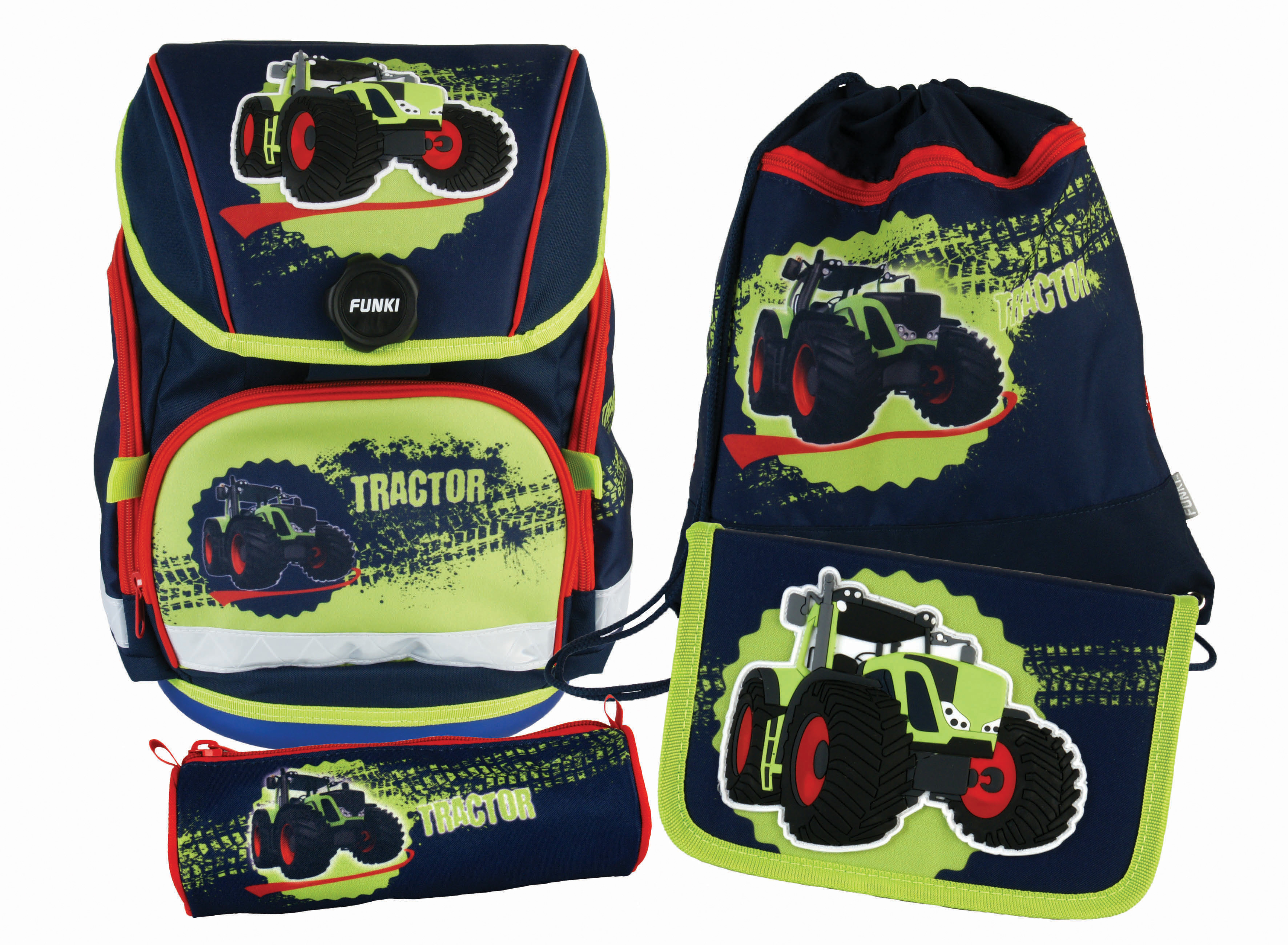 Joy-Bag Set Tractor 6011.507 multicolor 4-teilig