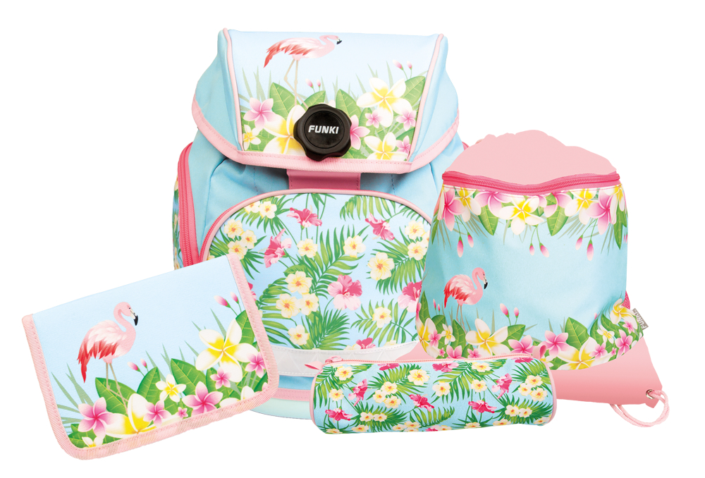 FUNKE Joy-Bag 4-teiliges Set Flamingo <br>