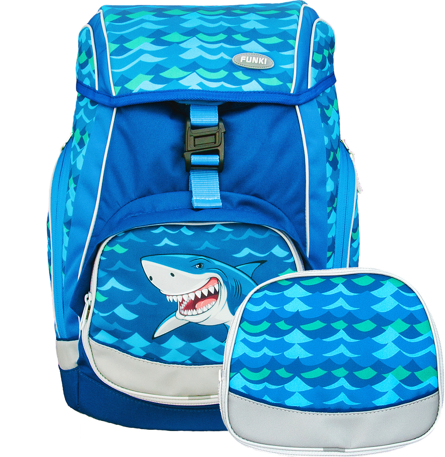 FUNKI Flexi-Bag Set Big Shark 6040.606 bleu 5 pcs.