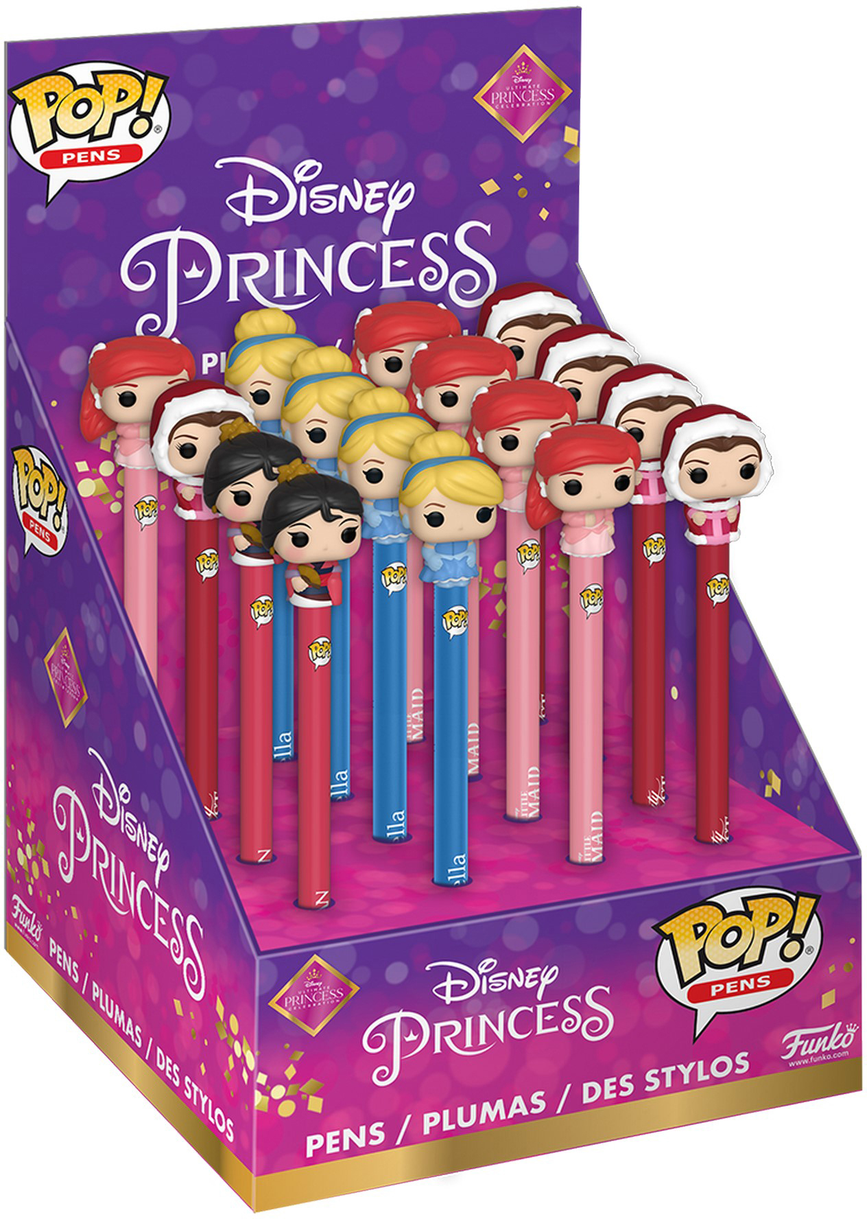 FUNKO Display Pen Topper ASST 48656 Disney Princess 16 pièces